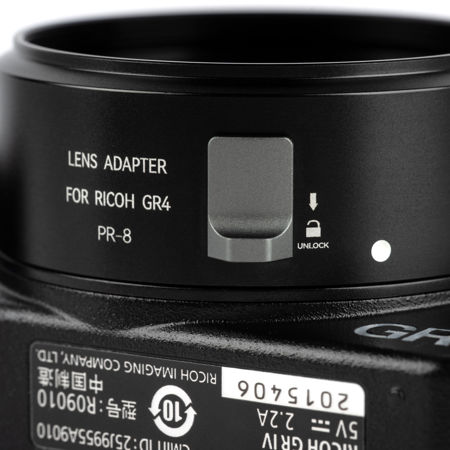 NiSi 49mm Filter Adapter for Ricoh GR IV Camera NISI-GR4-AD-49