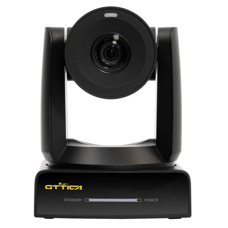 Ikan OTTICA 8.42MP 4K/60P NDI|HX3 30x PTZ Video Camera with PoE, Black