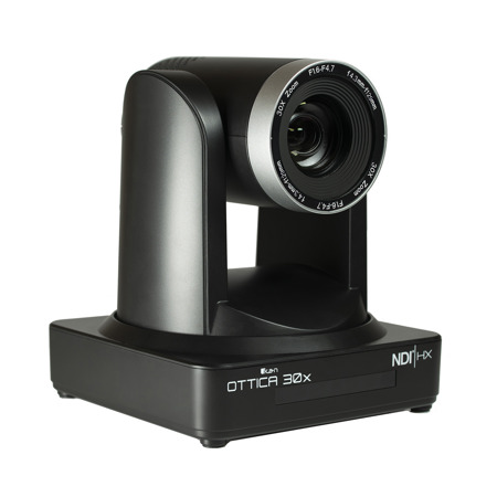 Ikan OTTICA Full HD NDI|HX 30x PTZ Video Camera with PoE, Black