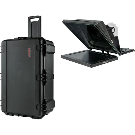 ikan PT4700-TK Professional 17" High-Bright Teleprompter Travel Kit, Hard Case