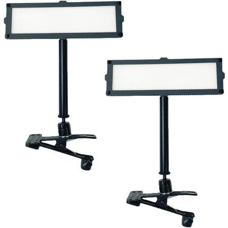 Ikan Piatto 10x3" Daylight 2-Point Soft Panel LED Light Kit