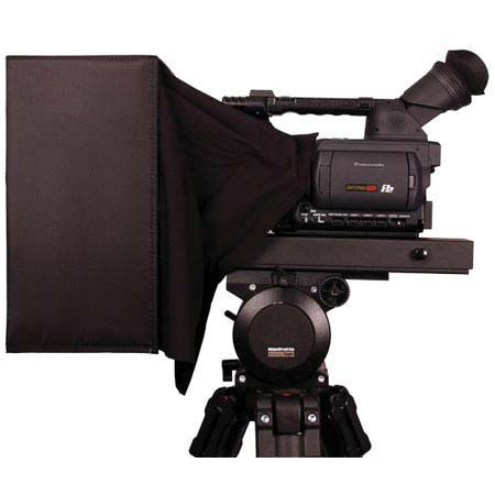 Ikan PT2000 Traditional Thru-The-Glass Teleprompter with V8000 8" TFT LCD Monitor and PrompterPro 2.0