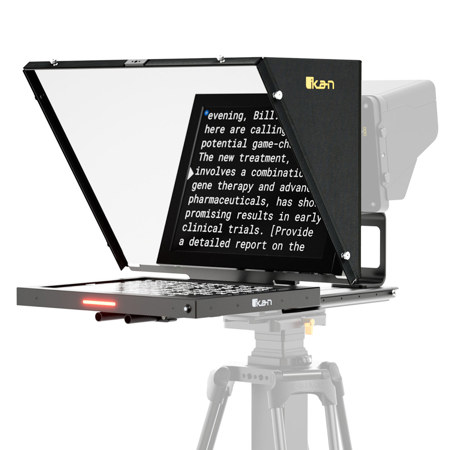 Ikan Aura Professional 17" SDI High-Bright Beam Splitter Teleprompter