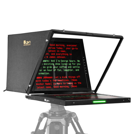 Ikan Aura Professional 19" SDI High-Bright Beam Splitter PTZ Teleprompter