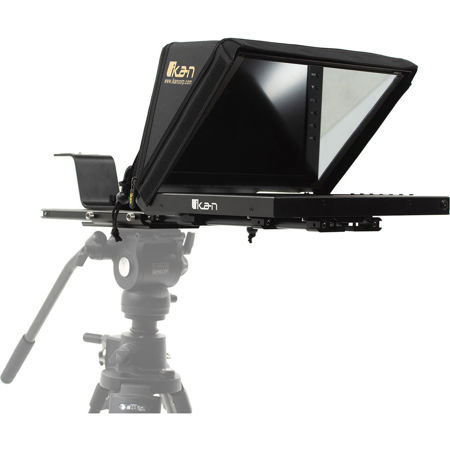 iKan Professional 12" Portable Teleprompter with 12" Reversing Monitor