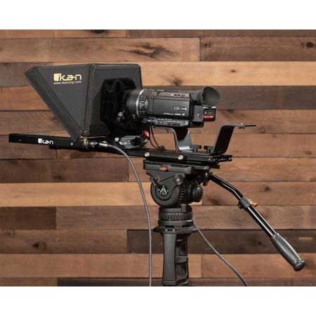 Ikan P2P Interview System with 2x 12" Teleprompters & Travel Kit
