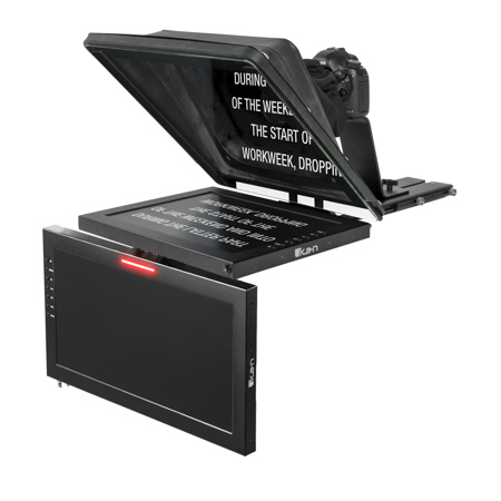 Ikan 17" Professional Beam Splitter Teleprompter with 19" Talent Monitor Kit
