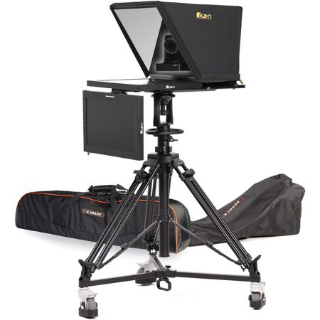 Ikan 19" Professional SDI Teleprompter, Pedestal,Dolly,Talent Monitor,OTTICA PTZ