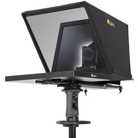 Ikan 19" Professional High Bright Teleprompter with OTTICA 20x PTZ Camera