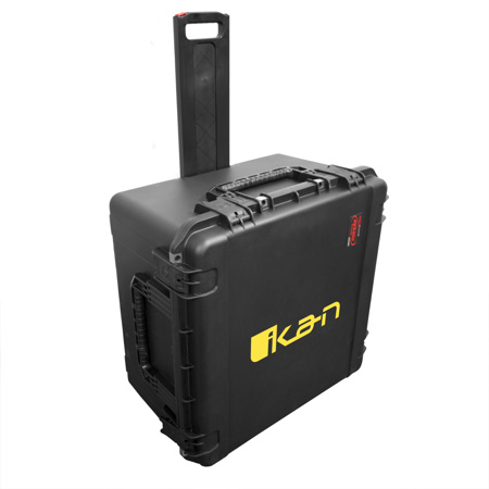 ikan Rolling Hard Case for PT4 Series Teleprompters