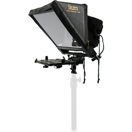 Ikan Elite Universal Tablet & iPad Teleprompter with Remote for Light Stand