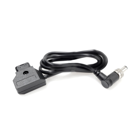 Ikan 28" D-Tap to 2.5mm Threaded Right-Angle DC Barrel Power Cable