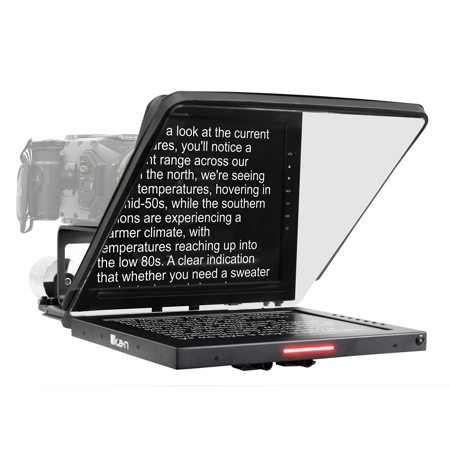 Ikan 15" 3G-SDI High-Bright Teleprompter with Built-In Tally Light