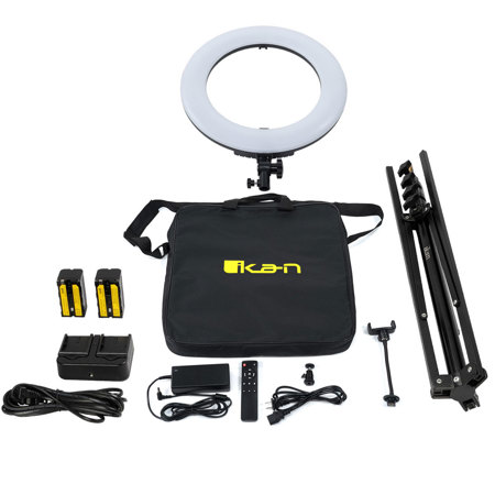 Ikan Oryon 18" Bi-Color LED Ring Light Kit, Version 2
