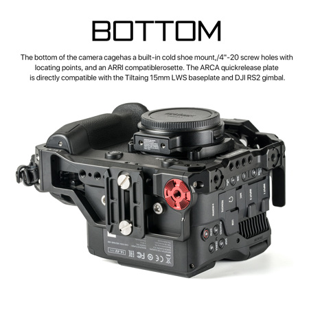 Tilta Full Camera Cage for Canon C70, Black