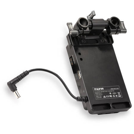 Tilta Battery Plate Type Ii For Sony Fx6, Gold Mount, Black