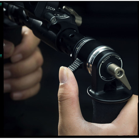Tilta Right Side Quick Adjust Rosette Adapter, Black TA-ARA-R-B