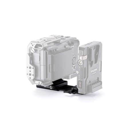 Tilta Adjustable Arca-Type Receiver for V-Mount Battery Plate, Black