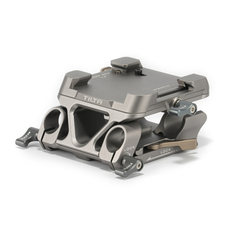 Tilta 15mm LWS Arca-Type Manfrotto Dual Baseplate, Titanium Gray