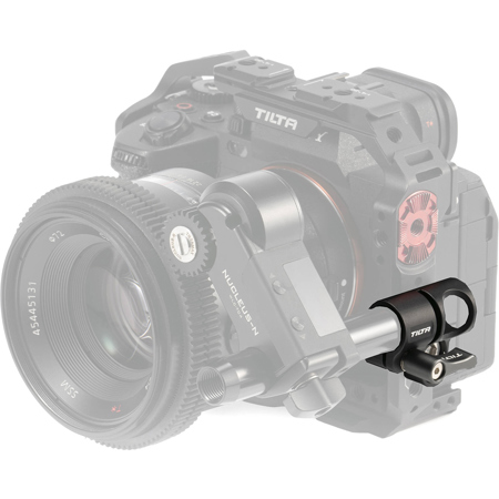 Tilta 15mm Rod Holder to Dual 1/4"-20 Adapter, Black