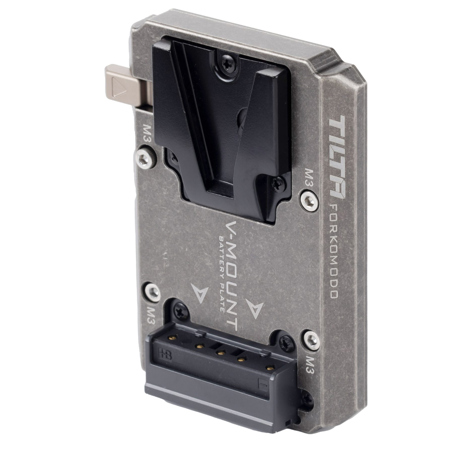 Tilta Battery Plate for Advanced Power Distribution Module, V-Mount II, Gray