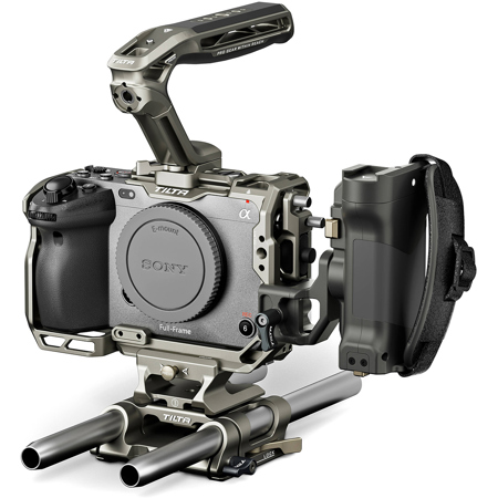 Tilta Full Camera Cage Lightweight Kit for Sony FX3 & FX30 V2, Titanium Gray