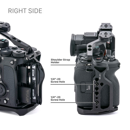 Tilta Basic Full Camera Cage Kit for Sony a7 IV, Black