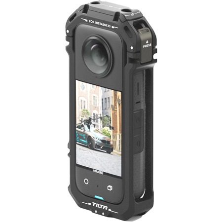 Tilta Full Camera Cage for Insta360 X3 Action Camera Black