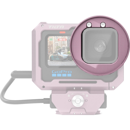 Tilta 52mm Filter Tray Adapter Ring for GoPro HERO 13/12/11/10/9 Action Camera Pink