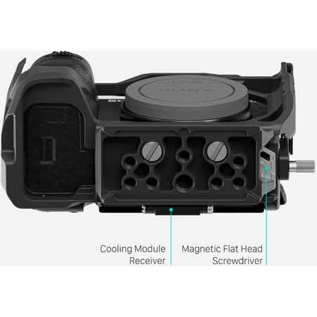 Tilta Full Camera Cage for Sony a6700, Titanium Gray TA-T54-FCC-TG