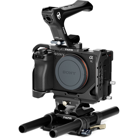 Tilta Full Camera Cage Basic Kit for Sony a7C II & a7CR, Black