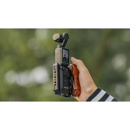 Étui De Protection Tilta Pour DJI Osmo Pocket 3 – Avec Dragonne Et Rangement 3 Filtres – Couleurs Variées – Gris Foncé