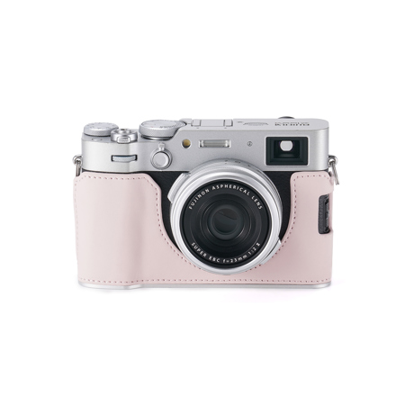 Tilta Leather Camera Case for Fujifilm X100VI, Smokey Pink TA-T70