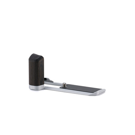 Tilta L-Bracket Mounting Baseplate w/Wooden Grip for Fujifilm X-M5 Camera,Silver