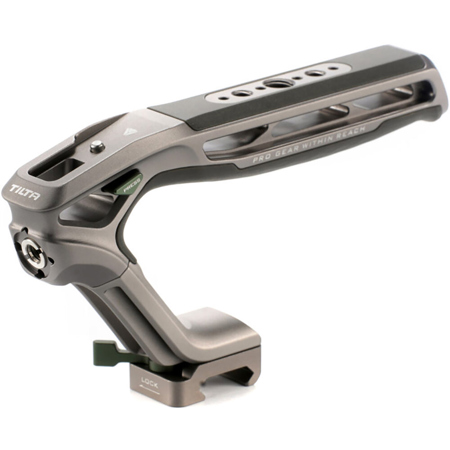 Tilta Xeno Top Handle with NATO Clamp, Titanium Gray