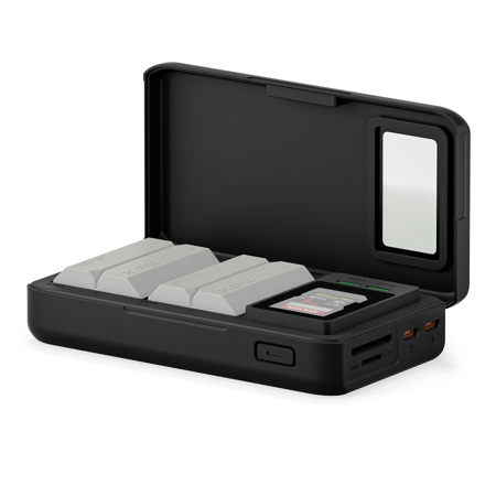 Tilta 2-Bay All-in-One Recharge Companion for NP-FZ100 Battery, Black
