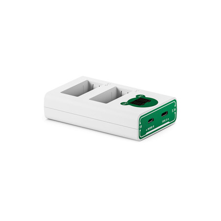 Tilta 2-Channel Charger for Fujifilm NP-W126S Battery, Forest Green