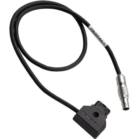 Tilta P-TAP to 4-Pin Lemo Power Cable, Black