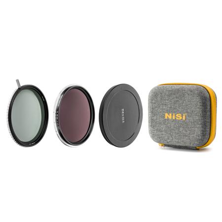 NiSi 77mm Swift True Color VND Kit w/True Color 1-5 Stops VND+ND16 4-Stop Filter