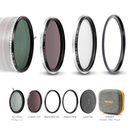 NiSi Swift VND Mist Kit with 72mm Swift VND, ND16 4 Stop NiSi Swift VND Mist Kit with 72mm Swift VND, ND16 4 Stop