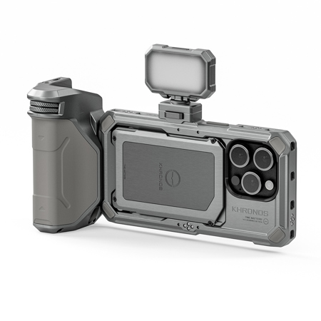 Tilta Khronos Mobile Filmmaking Basic Kit for Apple iPhone 15 Pro Titanium White