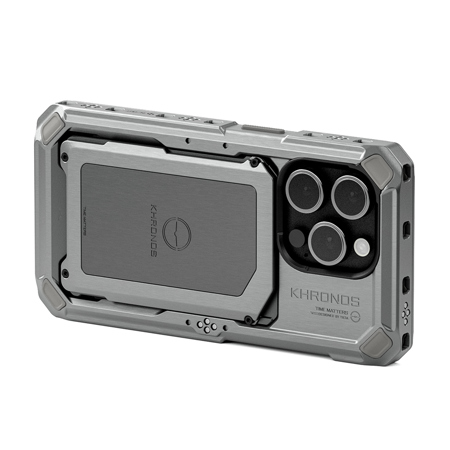 Tilta Khronos Mobile Filmmaking Case for Apple iPhone 15 Pro Titanium White