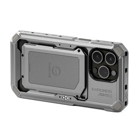 Tilta Khronos Mobile Filmmaking Case for Apple iPhone 15 Pro Max Titanium White