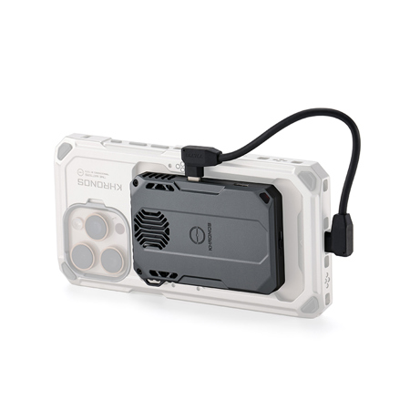Tilta Khronos Cooling Storage System for iPhone 15 and 16 Pro/Pro Max Space Gray