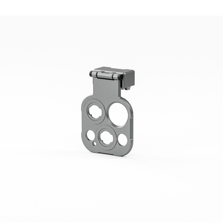 Tilta Khronos M Series Mount Lens Adapter for Apple iPhone 15 Pro & Pro Max Case Titanium White