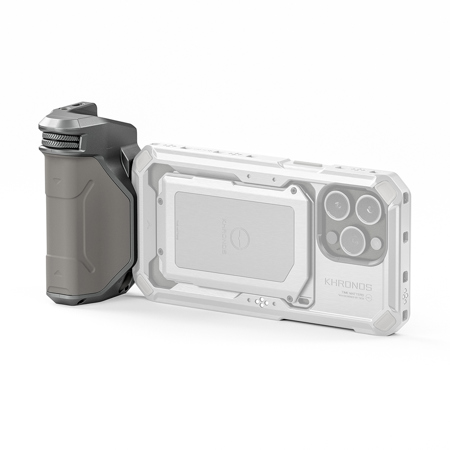 Tilta Khronos Focus PD Handle for Apple iPhone 15 Pro and Pro Max Case Titanium White