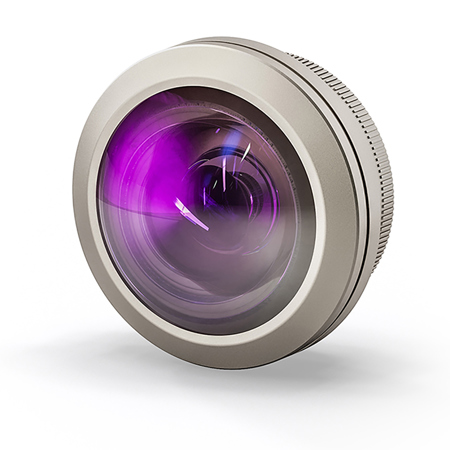 Tilta 8mm Fisheye Lens for iPhone 15, 16, 17 Khronos Case, T-Mount, Champagne