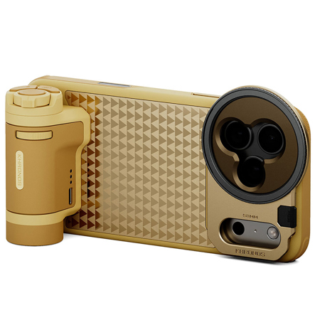Tilta Khronos Lite x On the Roam Creator Kit for Apple iPhone 17 Pro Max, Gold