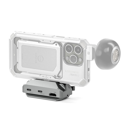 Tilta Khronos Quick Release USB-C Hub Titanium White