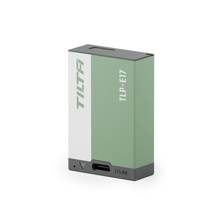 Tilta LP-E17 7.4V 950mAh USB-C Rechargeable Lithium-ion Battery for Canon Cameras, Ash Green